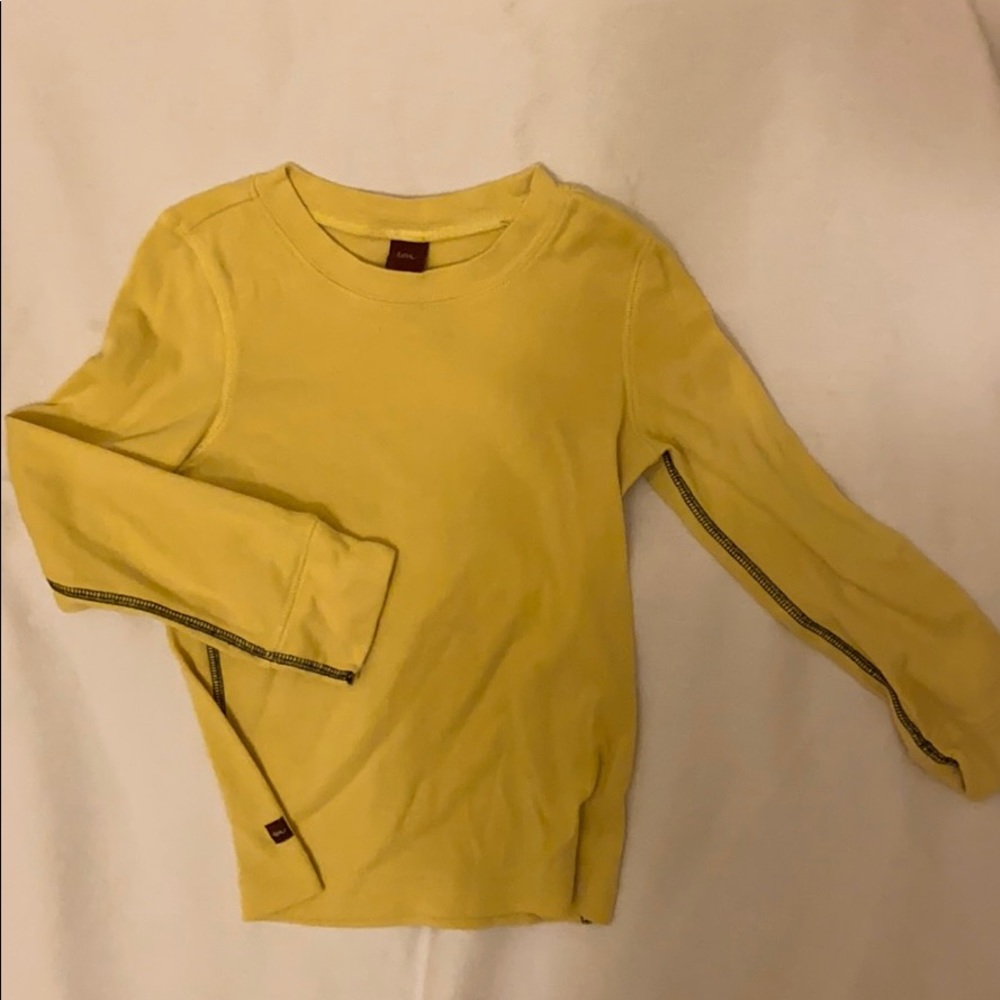 Girl Tea Collection Yellow Shirt